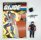 GI JOE: Cobra Viper (1986) 100% Complete! With Backing Card! Excellent!
