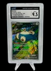 CGC 9.5 Black Star Promo Snorlax 051 Elite Trainer Box 151 Pokemon Card Full Art