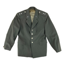 Slovak Army Jacket Olive Green Dress Uniform M97 90s Medium