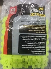 Gardner~Bender GSP-24, #6,8,&10 Screws, Switch & Receptacle Spacers 24pk USA🇺🇸