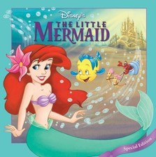 Disney's the Little Mermaid Hardback Book The Fast Free Shipping