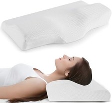 King Size Cervical Pillow for Neck,Shoulder Pain Relief Sleep,Memory Foam Pillow