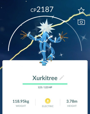 Pokemon Go Shiny Xurkitree - Trading 1 Million Stardust