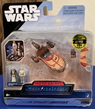 Star Wars Micro Galaxy Squadron Luke Skywalker   s LANDSPEEDER  80 Chase Jazwares