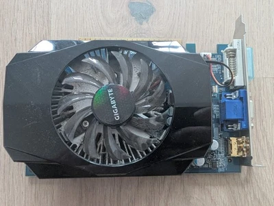 GIGABYTE GEFORCE GT 440 1GB DDR3 PCI-E GRAFIKKARTE VGA-DVI-HDMI - Bild 1 von 2