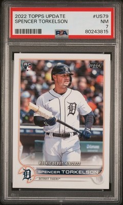 2022 Topps Update Spencer Torkelson #US79 PSA 7