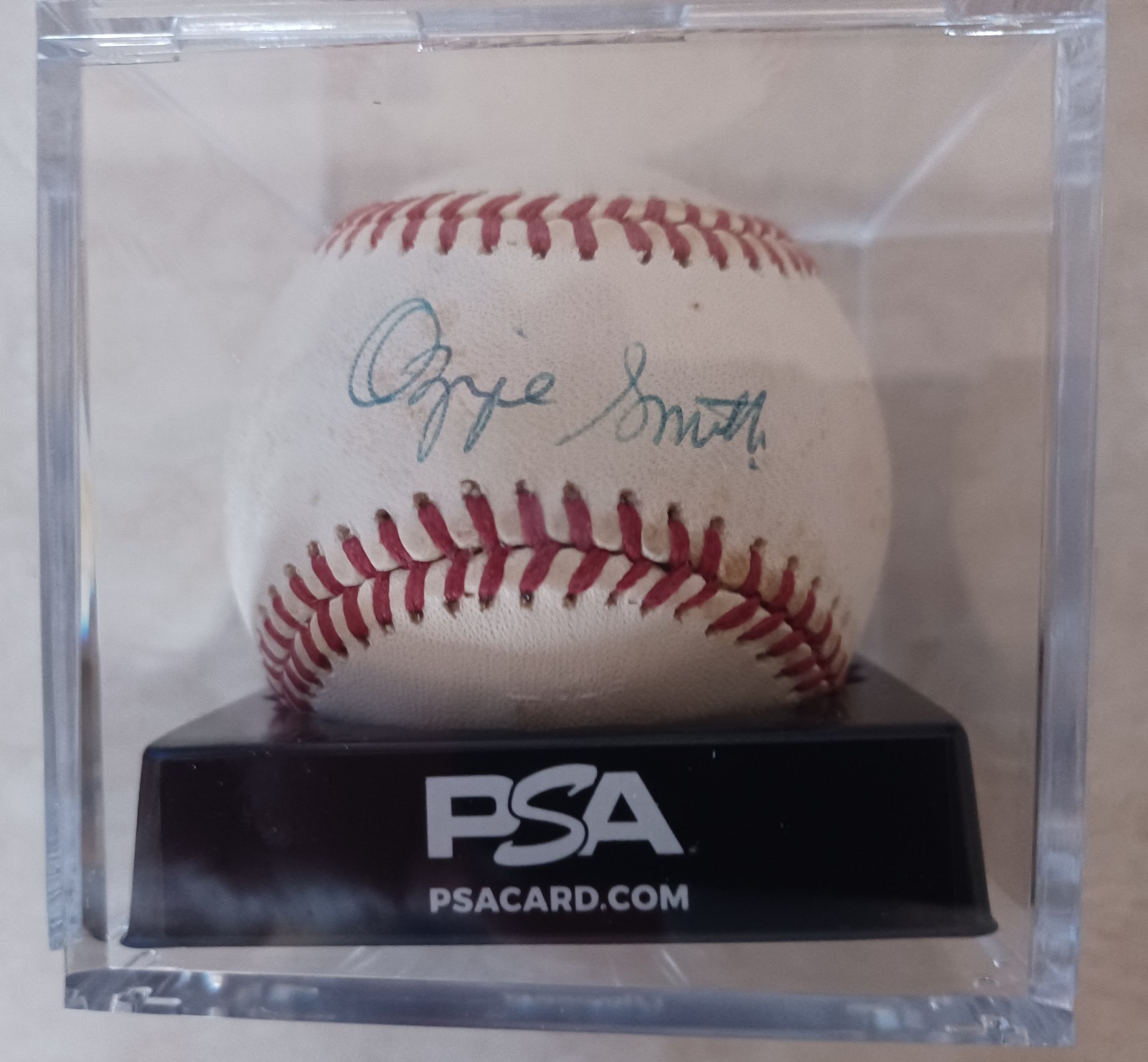 Ozzie Smith Autographed Signed St. Louis Cardinals National League (Bart Giamatti) Baseball - PSA #AP68993 