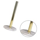  1pc Kitchen Paper Towel Holder Natural Marble Gold-plated Roll Paper Stand