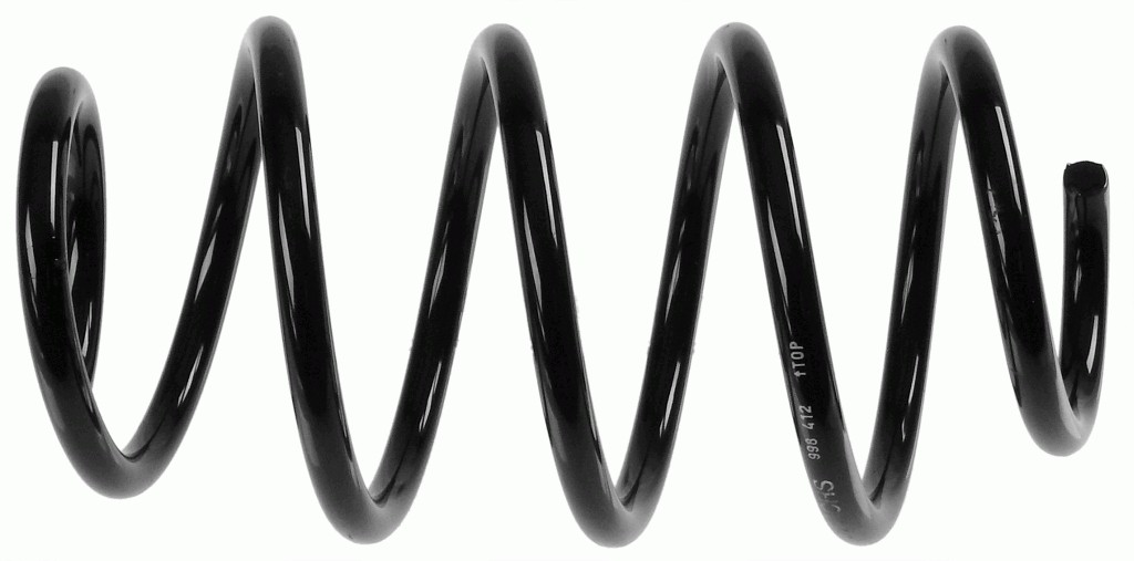 Front SACHS-OE 998 412 Suspension Spring for AUDI,VW