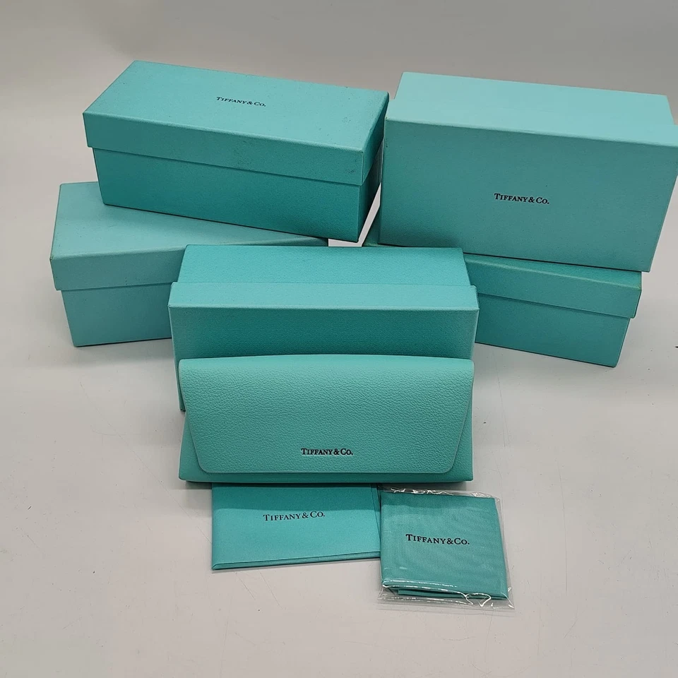 TIFFANY & CO. TIFFANY BRILLENETUI NEU + REINIGUNGSTUCH + BOX