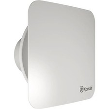 Xpelair Simply Silent Bathroom Square Extractor Fan 150mm IPX4 Rated Twin Speed