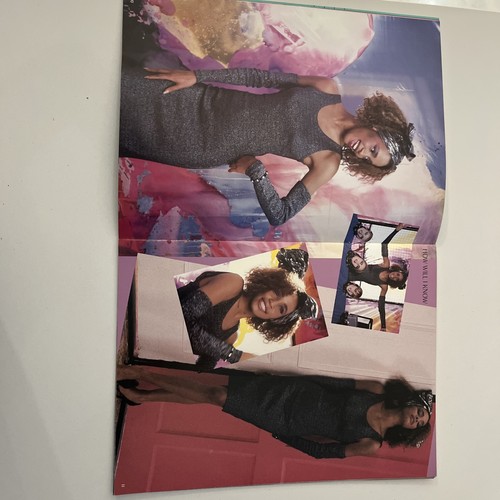 1986 Whitney Houston Concert Tour Book Program - Picture 7 of 16