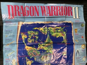 DRAGON WARRIOR - NINTENDO NES GAME 3 SCREW COMPLETE W/ BOX & STYROFOAM