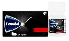 Panadol Migraine 24 Caplets Pain Relief for Headaches Migraines