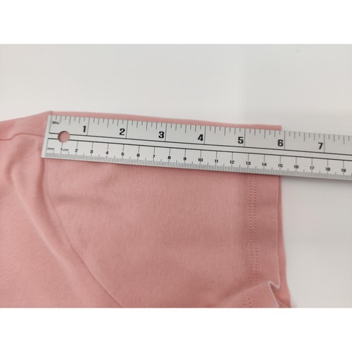 ST. JOHN'S BAY T-shirt donna taglia media rosa essenziale manica corta casual - Foto 5 di 7