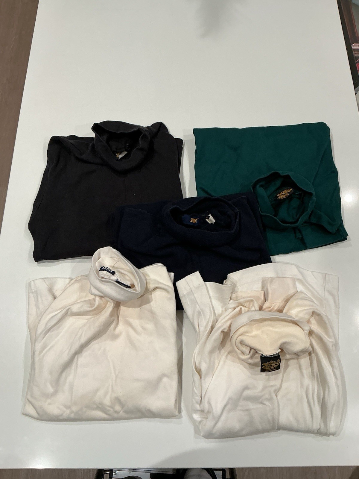 Eddie Bauer GAP Solid Turtleneck Pullover Sweater… - image 4