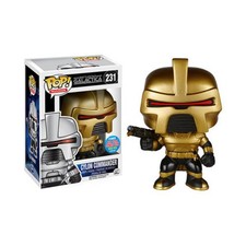 Funko  Battlestar Galactica - Cylon Centurion (Gold, New York Comic Con  EX/NM