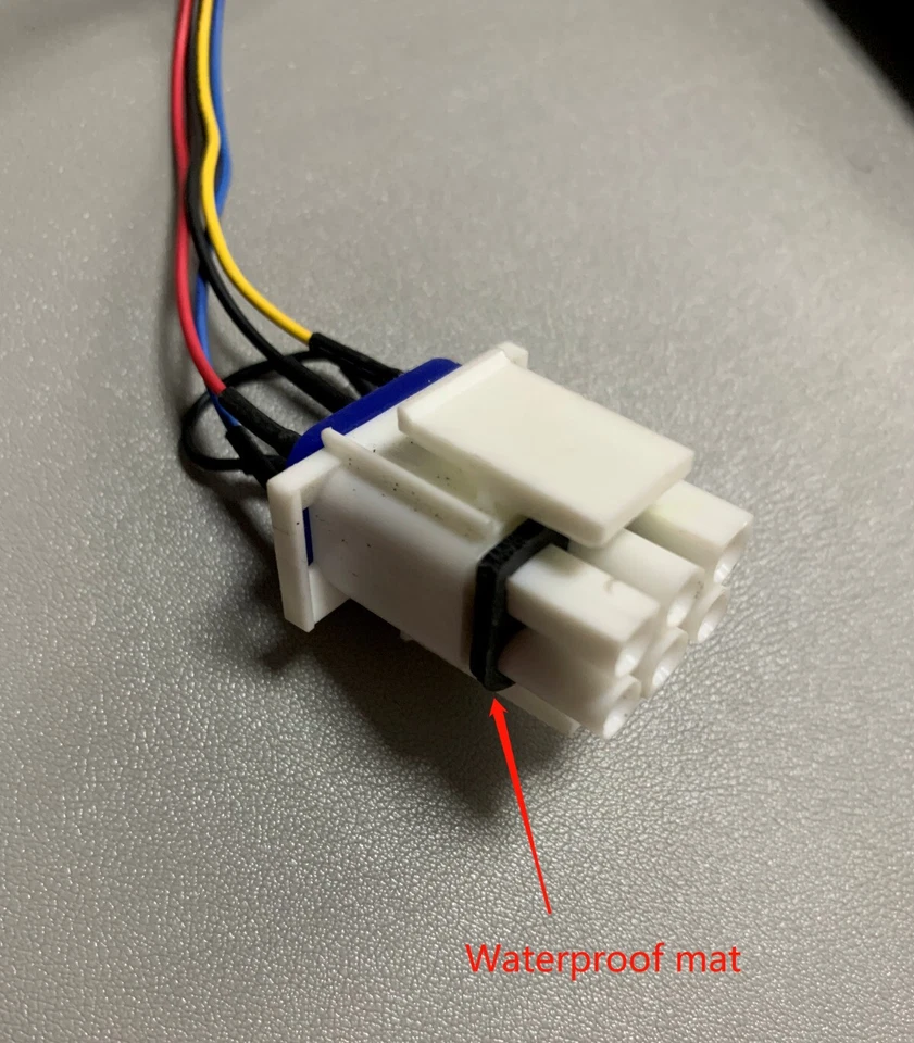 1PC AVC DAZA0515RCU 13.6V 0.20A 4-wire plug 5015 waterproof cooling fan - Image 4 of 4