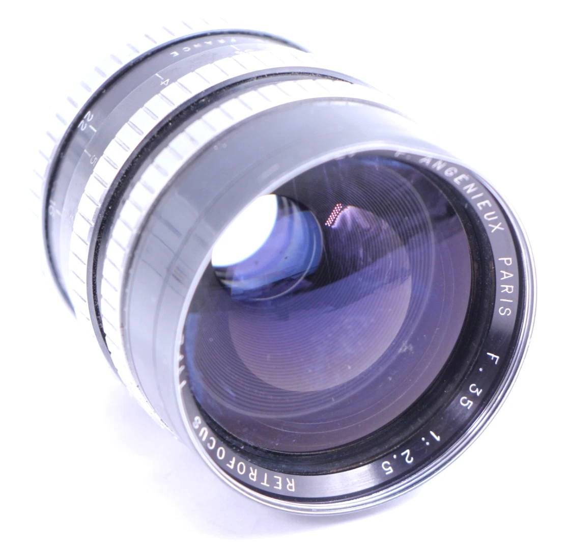 Angénieux 35mm Focal Camera Lenses f/2.5 Maximum Aperture for sale