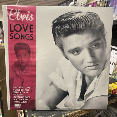 Elvis Presley - Love Songs (2015) NEU DOUBLE PINK VINYL LP + CD. VERSIEGELT 2 LPs + CD