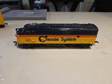 Bachmann HO Scale ~ Chessie System #4155 ~ GP40 ~ 63533 well loved but cheap
