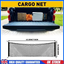 For Chevy Silverado GMC Sierra 2013-2025 Rear Trunk Envelope Style Cargo Net New
