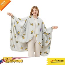 Elegant Berkshire Peanuts Snoopy Throw - Oversized 58" x 64" Plush Blanket
