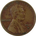 1915 S Lincoln Wheat Cent VF Very Fine Details Penny SKU:I25715