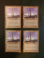 4x Swamp #342 Urza's Saga Basic Land Magic The Gathering MTG Mixed Condition