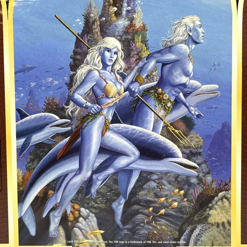 THE DARGONESTI Die Kunst der TSR Fantasy 550 Teile Puzzle Seeelfen Elfen VERSIEGELT - Bild 2 von 9