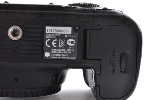 Canon EOS 6D camera body Shutter count:31542 Near Mint From Japan #6275 - Picture 14 of 20