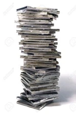 Lot of 100 Single Disk Empty CD/DVD Music Movie Jewel Cases FREE SHIPPING FAST..