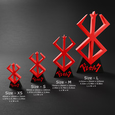 Berserk - Anime 3D Printed Logo Display Sign