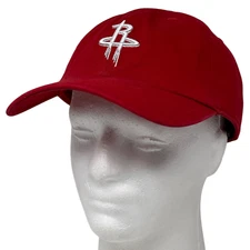 Houston Rockets Dad Hat Cap NBA Basketball OTS 6 Panel Strapback Red