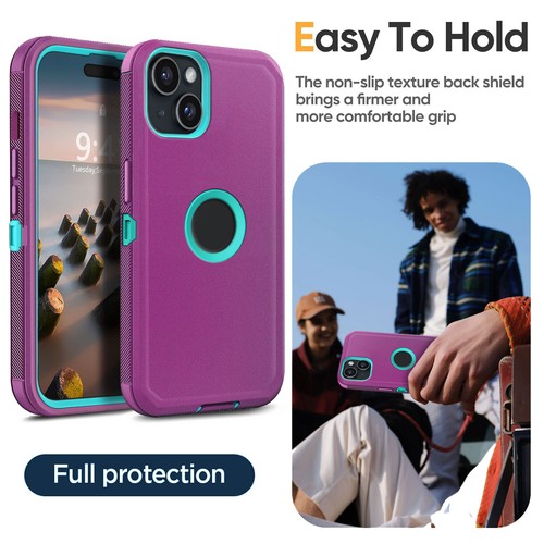 Funda de teléfono resistente a prueba de golpes para iPhone 14 Pro Max/14 Plus/14 Pro/14 - Imagen 74 de 80