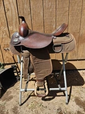 16" Fabtron Trail Roper Western Saddle
