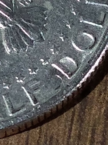 1972-D Kennedy Half Strike through Reverse between Half and Dollar 026 - Picture 6 of 7