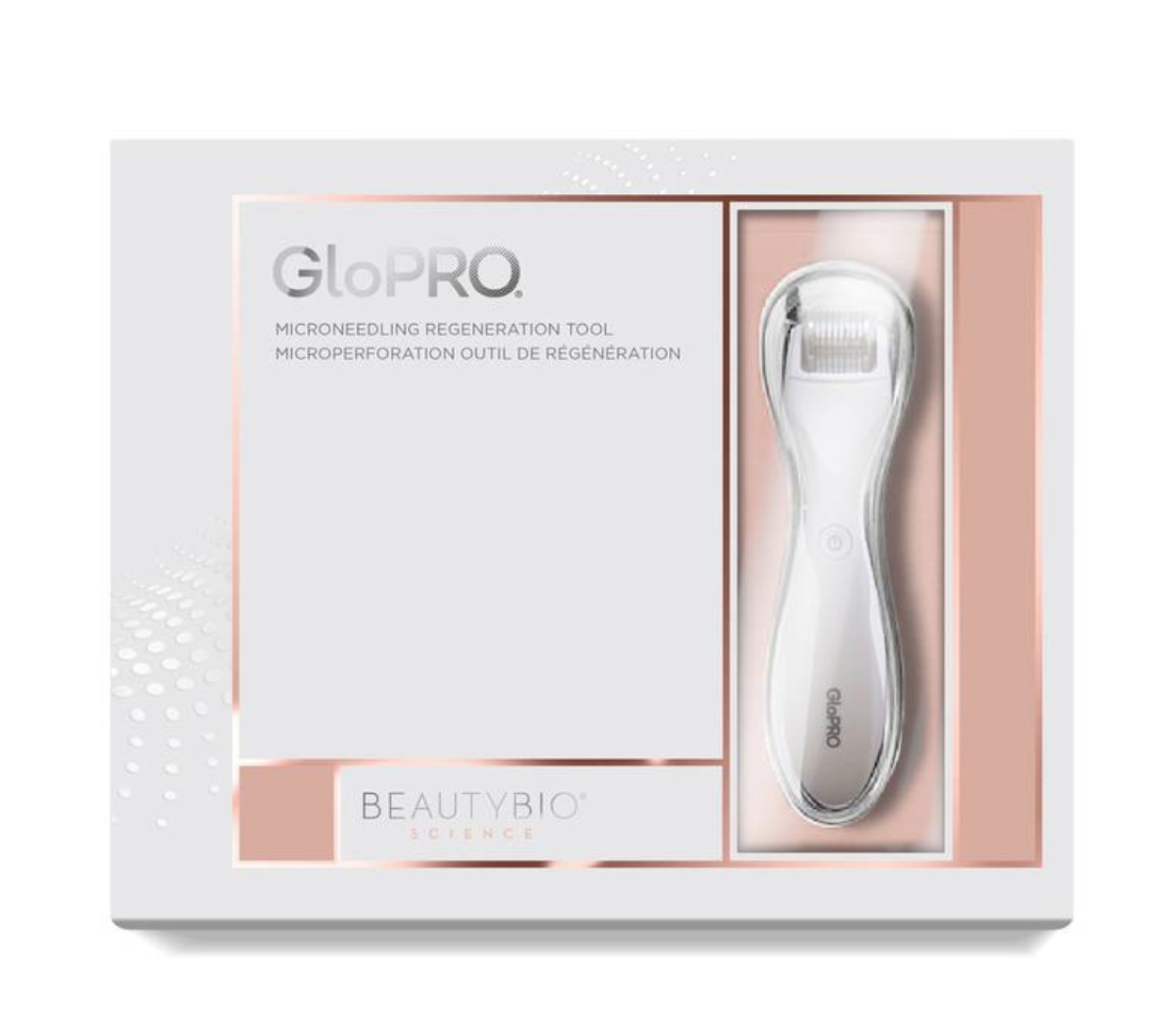 BEAUTYBIO GloPRO Facial Be super welcome Microneedling Tool Bundle Rolle with Credence Eye