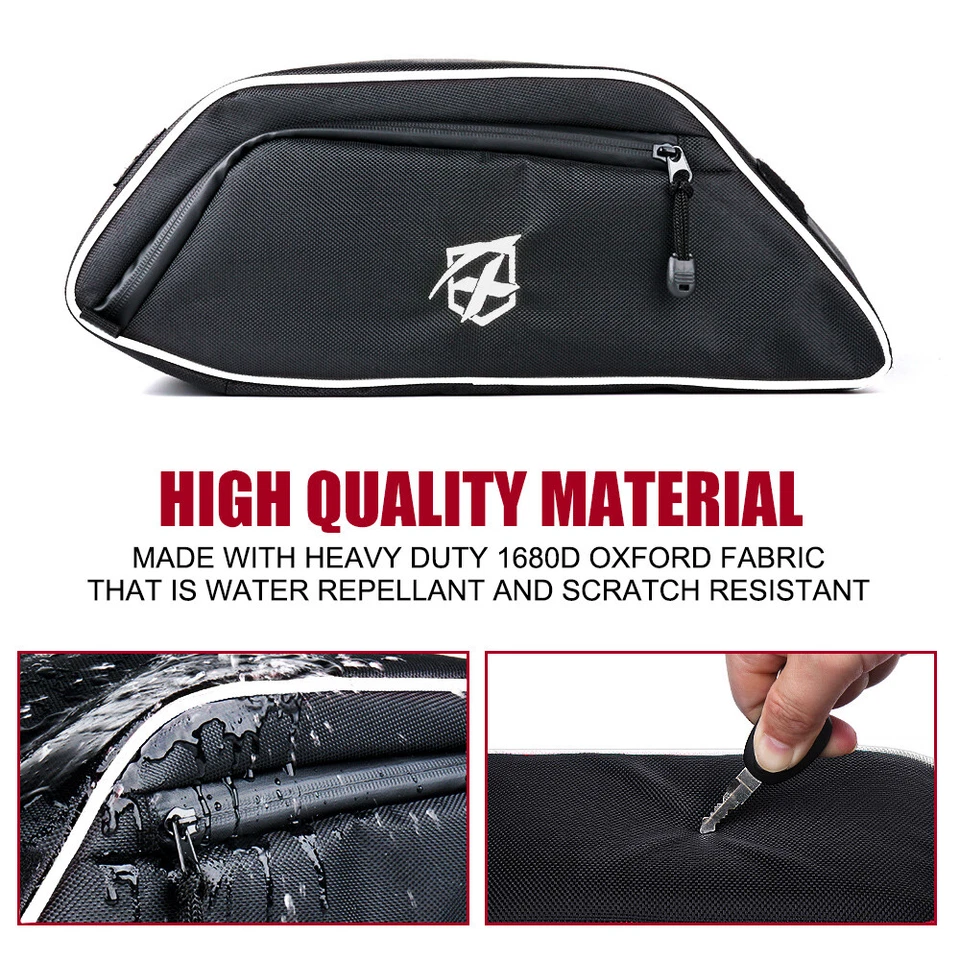 Bolsa de almacenamiento de consola central Xprite UTV para Polaris General 1000/4 1000 2016-2024 Foto 3 de 4