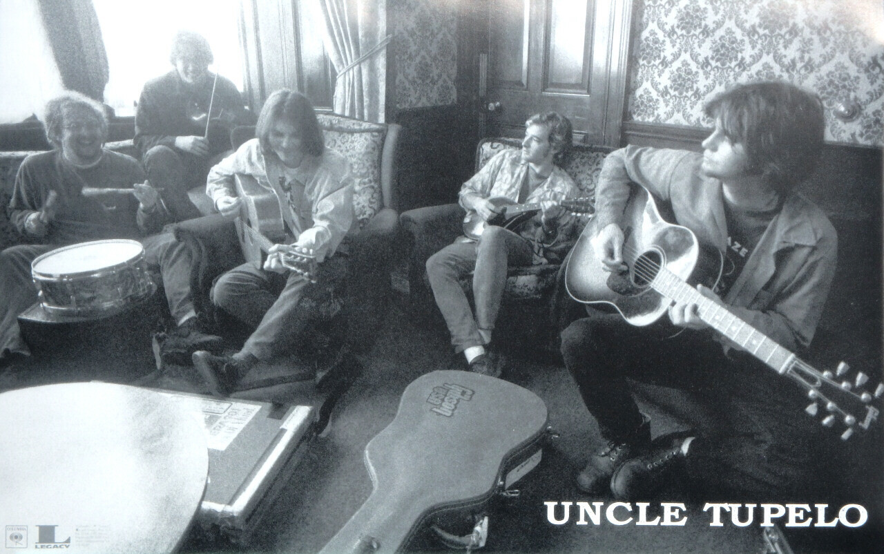 Wilco UNCLE TUPELO "Anthology" New Original 2002 2-Sided Promotional Poster MINT