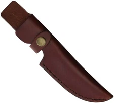 LEATHER SHEATH FOR ONTARIO ROBESON HEIRLOOM KNIFE WITH  4"  BLADE, ON203385