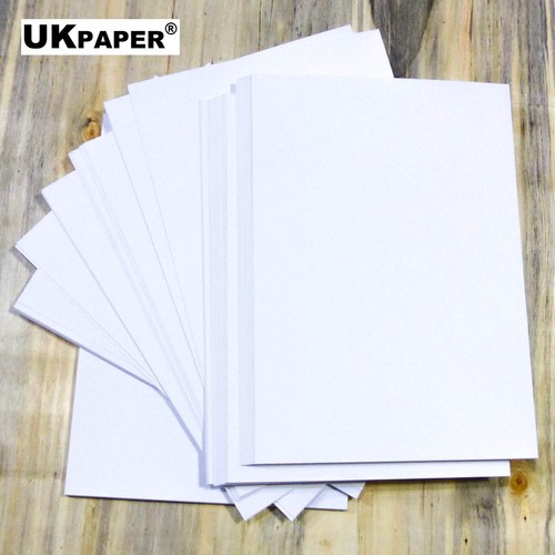 A2 A3 A4 White Card Sheets Stock A5 A6 Thin Card Blanks Paper Plain Smooth White - Picture 7 of 24