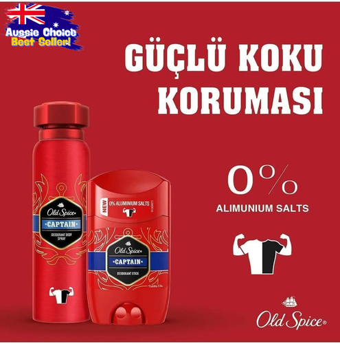 Men’s Deodorant Stick Deep Sea 50ml No Aluminium Long-Lasting Fresh Fragrance - Picture 4 of 12