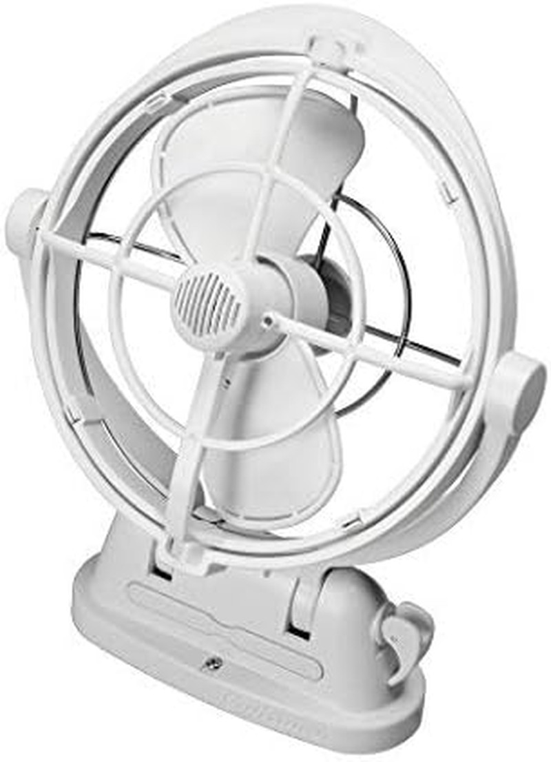 Sirocco II™ Fan from by Caframo. 12V/24V Auto-Sensing DC, Omnidirectional Low-Po