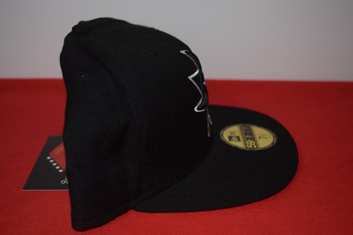 NHL New Era San Jose Sharks Fitted Vintage Hockey Hat 59Fifty RARE hatclub mlb - Picture 6 of 9