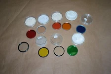 LOT OF 9 52MM LENS FILTERS 2 KENKO, 6 TIFFEN, 1 VIVITAR