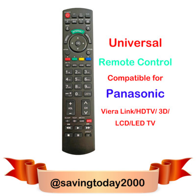 Universal Remote For Panasonic Tv Th 42px500u Th 42px500ua Th 42px50u Tc P5032c Ebay