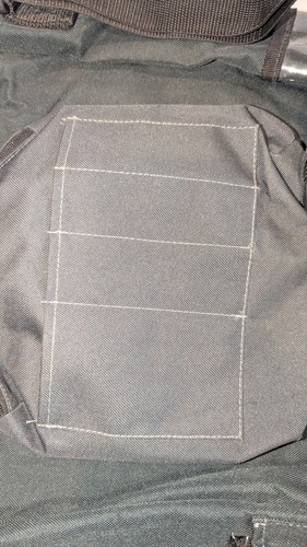 Red Hot Chili Peppers RHCP Dickies Messenger Bag Black Canvas Embroidered Rare - Picture 10 of 24