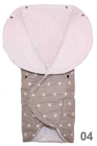 Baby Einschlagdecke für Babyschale Kuscheldecke Fußsack Schlafsack - Bild 5 von 11
