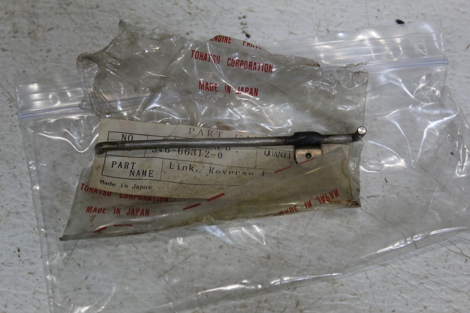 346663120 Tohatsu Link Reverse Lock 346663120 Genuine OEM Part for